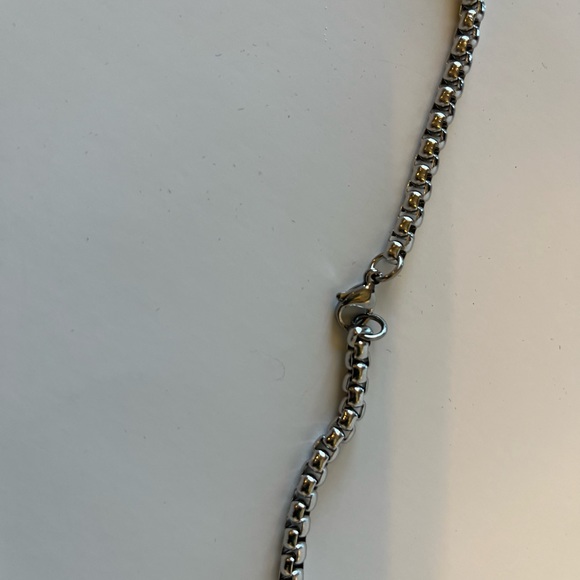 Silver Plated 5mm Square Rolo Link Chain - Picture 5 of 6